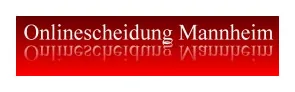 Logo Onlinescheidung Mannheim