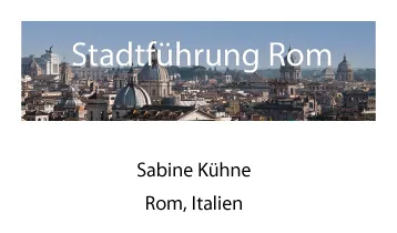 Logo Stadtführungen in Rom