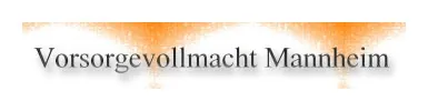 Logo Vorsorgevollmacht Mannheim